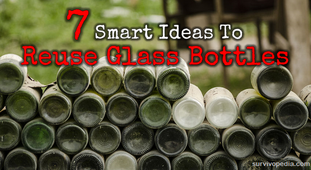 Wall of bottles 