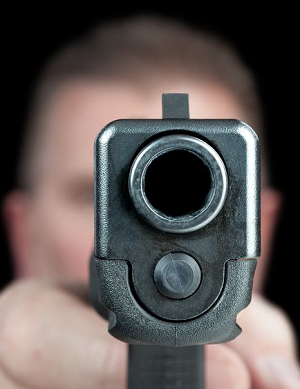 Self defense pointing gun 