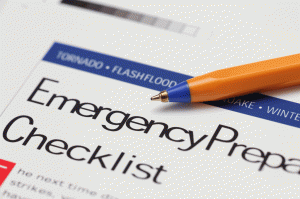 emergency preparedness checklist