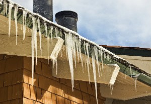 frozen roof
