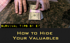 hiding valuables