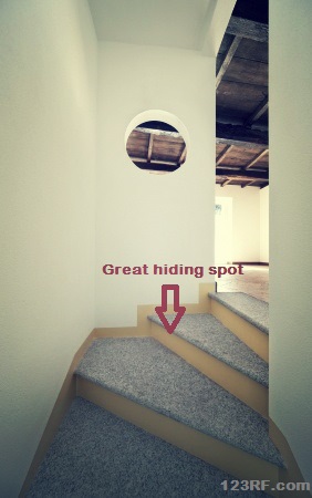 Survivopedia Staircase Hiding DIY