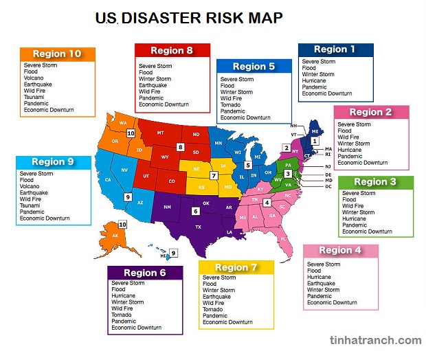 US-Disaster-Risk-Map