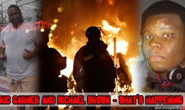 Eri Garner, Michael Brown and Ferguson street violence