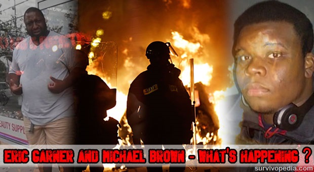 Eri Garner, Michael Brown and Ferguson street violence