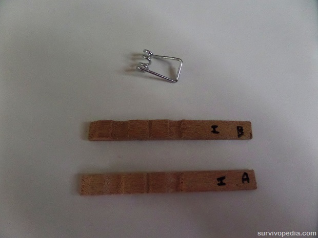 Remove spring from clothespin