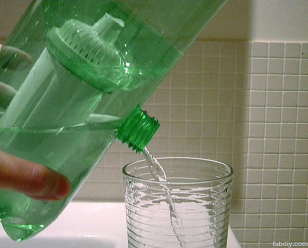 DIY Plastic Bottle Water Filter
