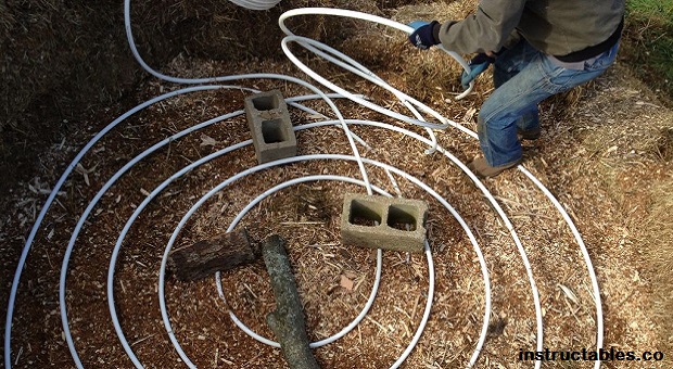 heating with compost