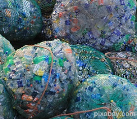 plastic bottles