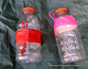 plastic bottles