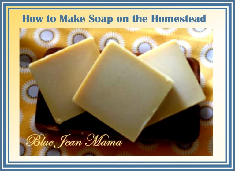 Homemade soap