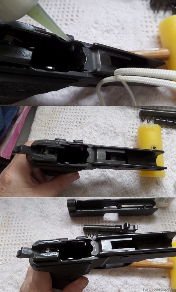 Survival Guns How To Clean A Sig Sauer Pistol Survivopedia