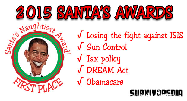 Obama on Santa s Naughty List - SURVIVOPEDIA