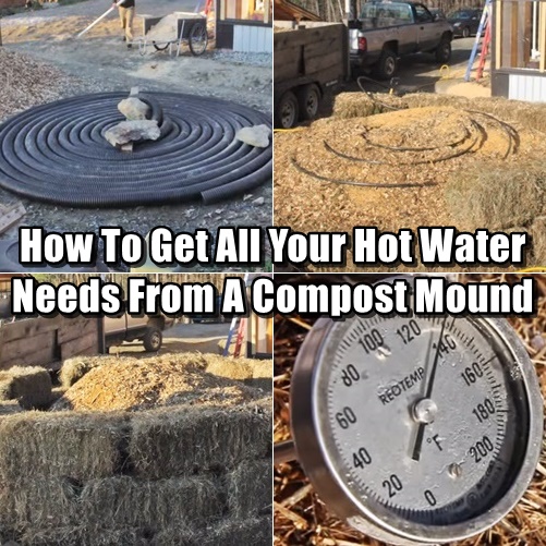 How To Get All Your Hot Water Needs From A Compost Mound