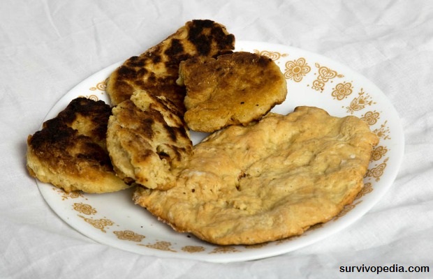 Cooked bannock