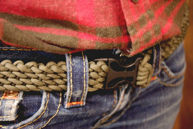 paracord belt