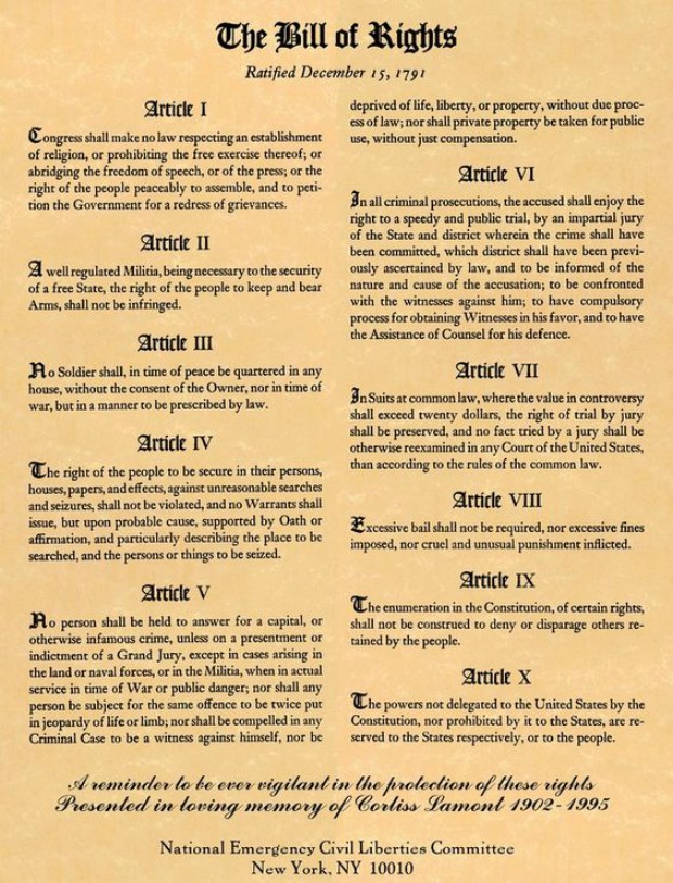 The Bill Of Rights