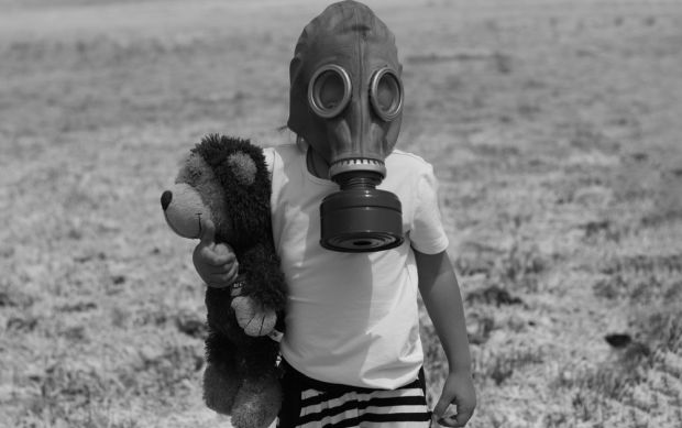 gas mask