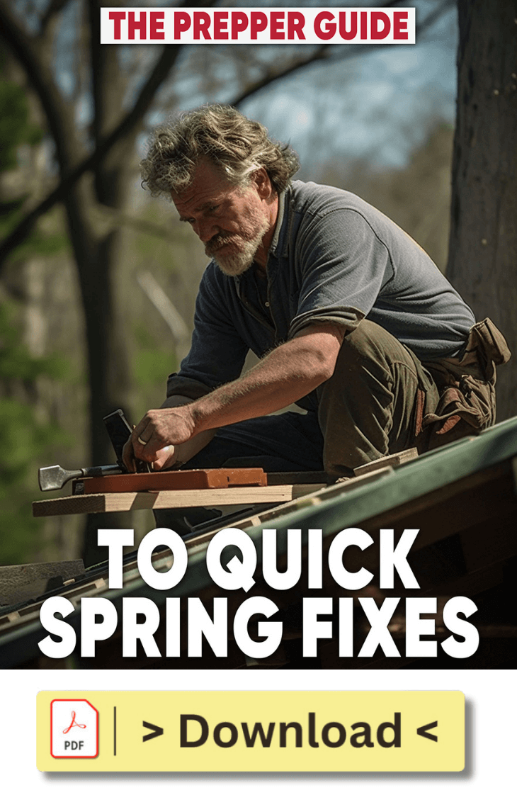 The Prepper Guide For Quick Spring Fixes